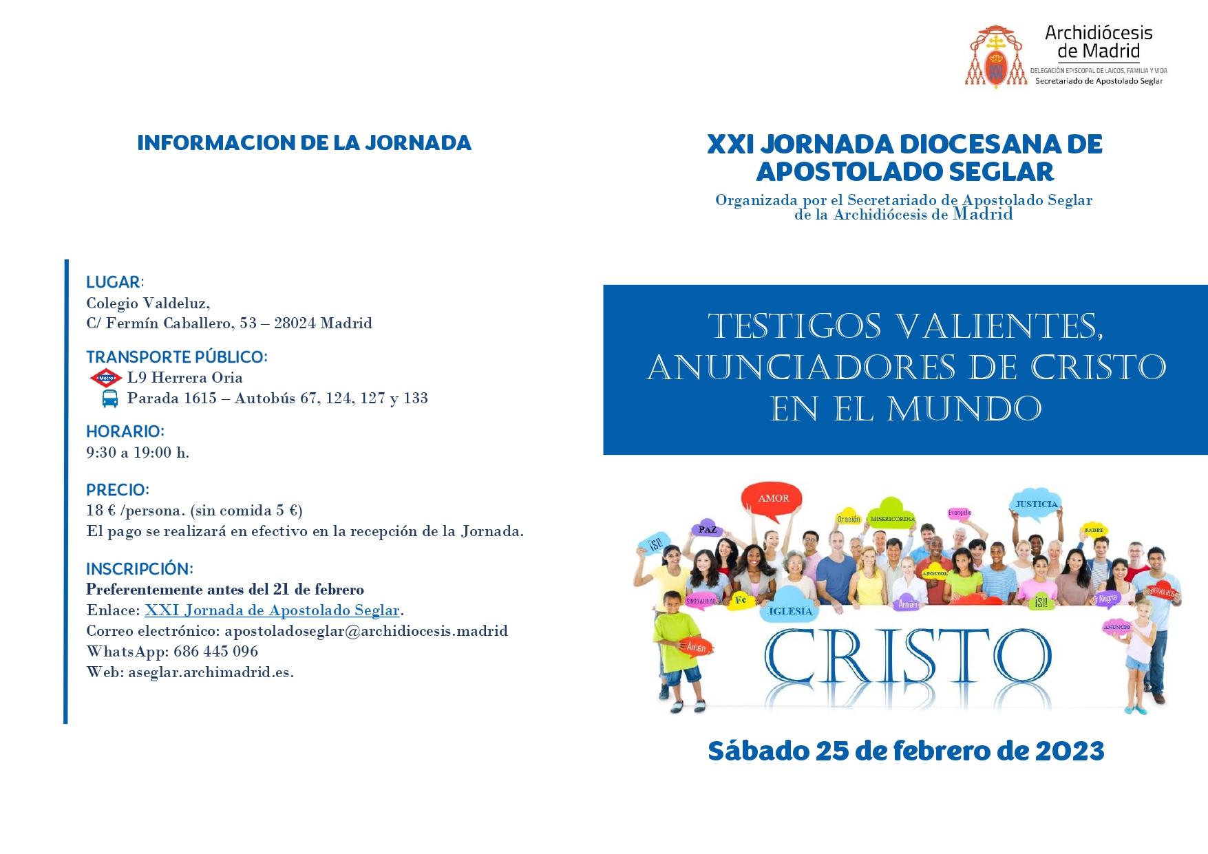 Jornada Diocesana de Apostolado Seglar Parroquia Santísima Trinidad