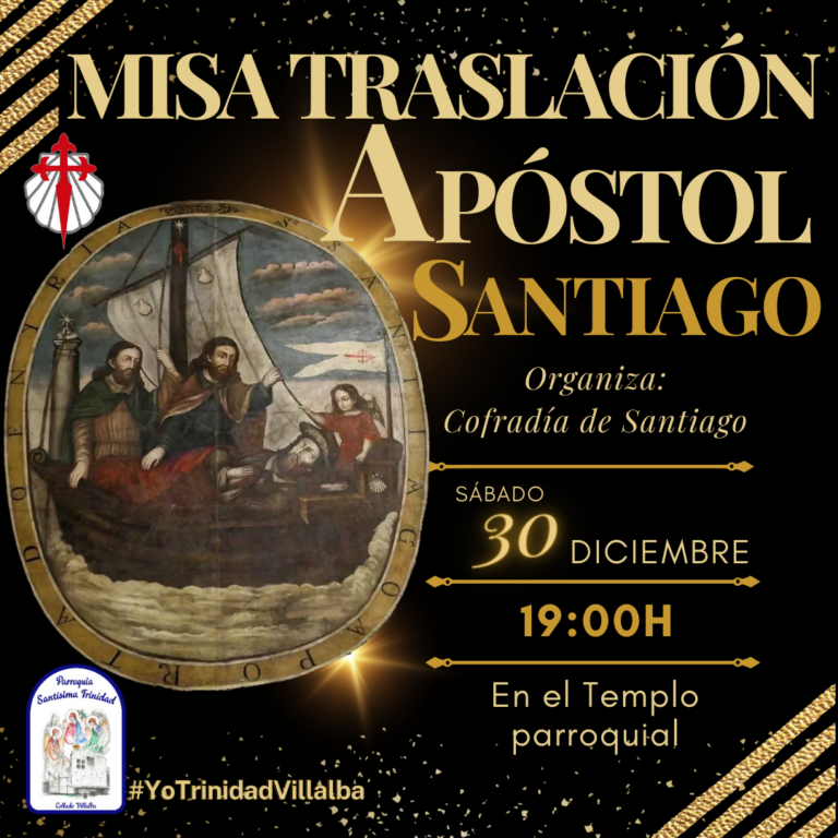 Traslación Apóstol Santiago Parroquia Santí­sima Trinidad Collado Villalba 