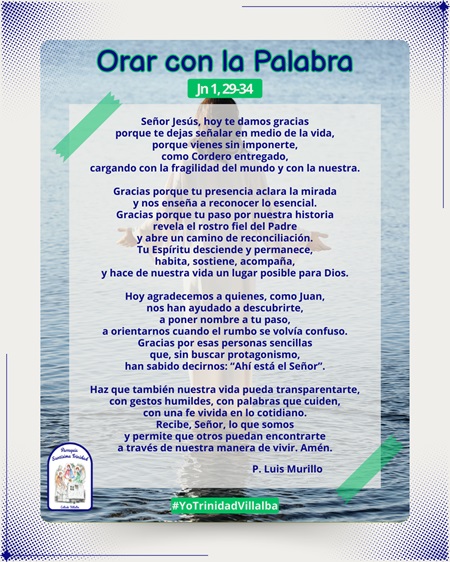 Orar con la Palabra – Jn 1, 29-34