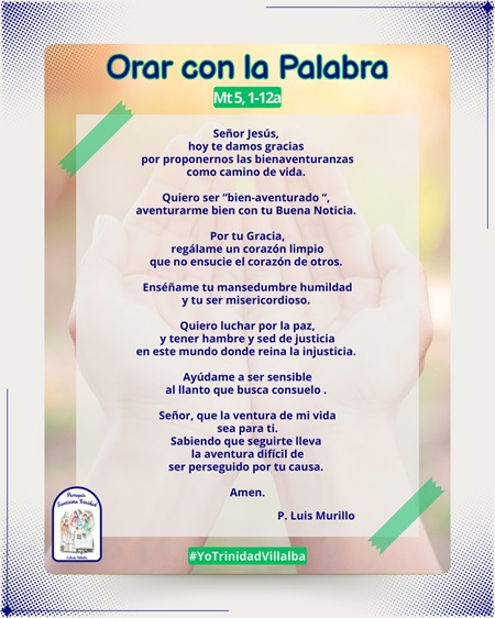 Orar con la Palabra – Mt 5, 1-12a