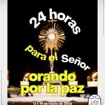 24 horas para el Señor: un tiempo para orar por la paz