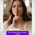 Dios también habla cuando callas