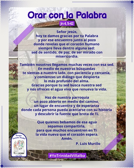Orar con la Palabra – Jn 4, 5-42