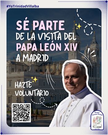 Sé parte de la Visita del Papa León XIV a Madrid | Parroquia Santí­sima ...