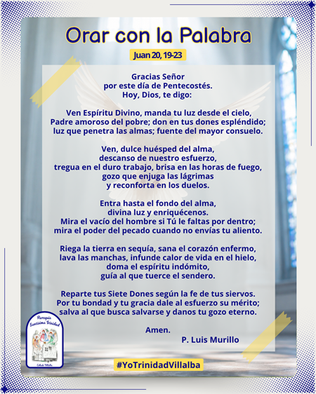Orar con la Palabra – Jn 20, 19-23